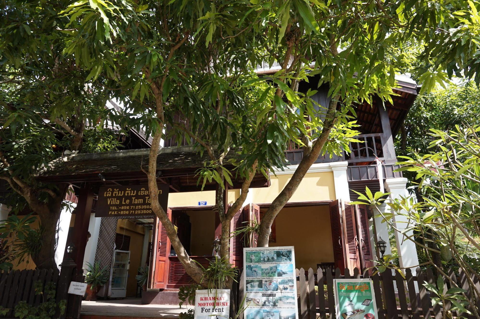 维拉勒塔姆塔姆精品酒店 琅勃拉邦 外观 照片